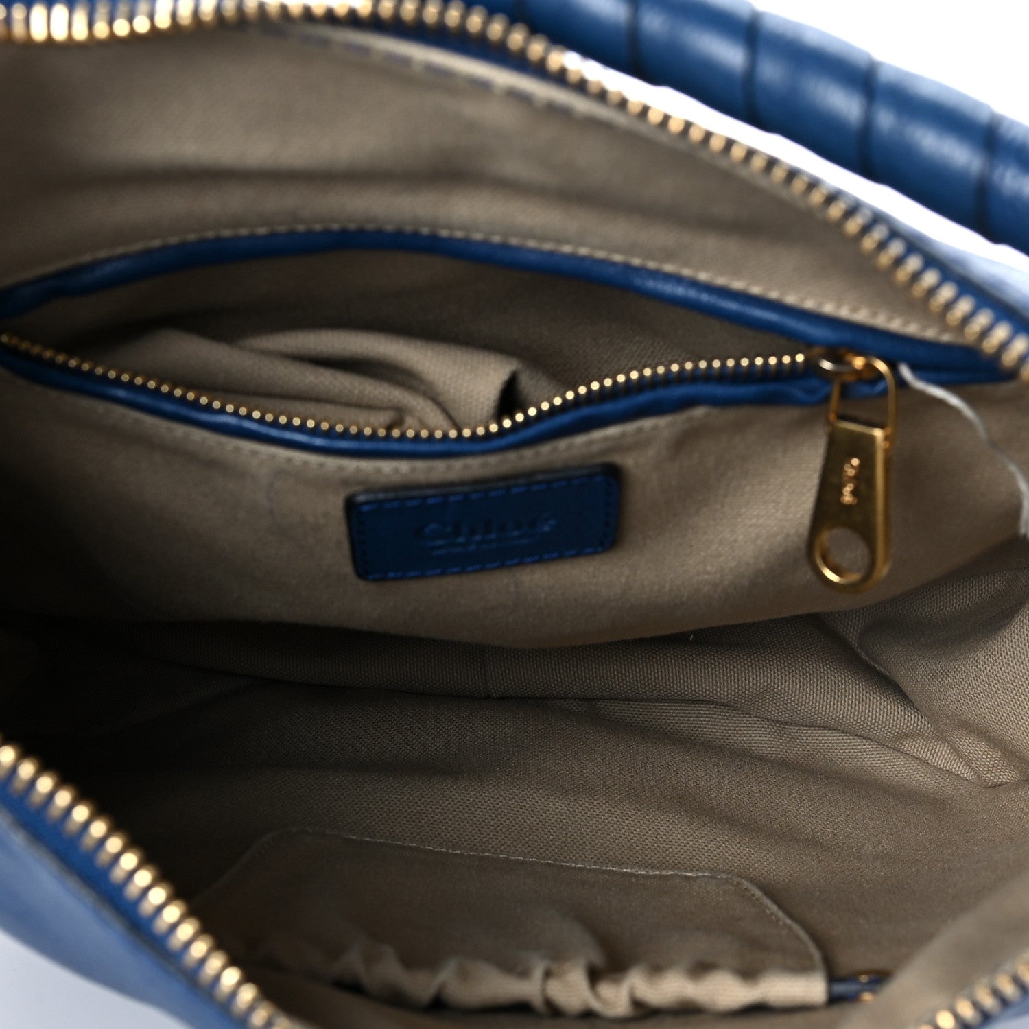 Chloe Calfskin Medium Marcie Nude Hobo Blue Velvet 4 of 6