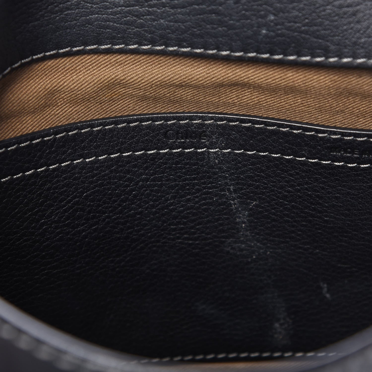 Chloe Calfskin Medium Marcie Round Crossbody Bag Black 8 of 12