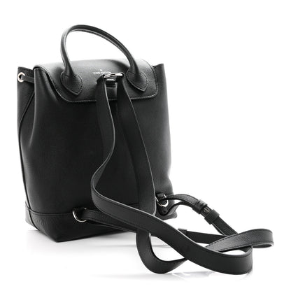 Louis Vuitton Calfskin Lockme Backpack Black 3 of 10