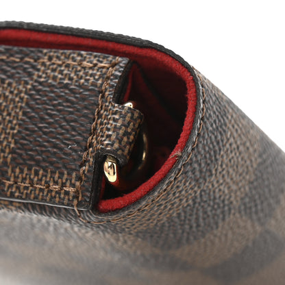 Louis Vuitton Damier Ebene Pochette Felicie Chain Wallet 13 of 13