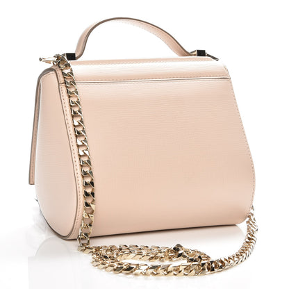 Givenchy Textured Calfskin Mini Pandora Box Chain Crossbody Bag Powder Pink 3 of 7