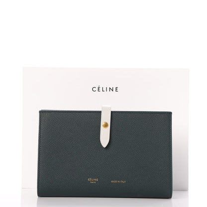 Celine Grained Sleek Calfskin Large Multifunction Strap Wallet Amazone 8 of 9