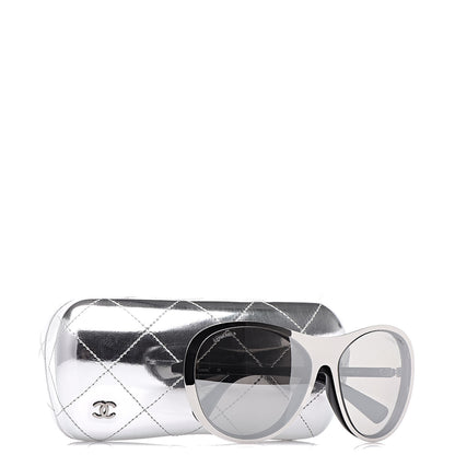 Chanel Clip On Sunglasses 71232 Black Grey 11 of 11
