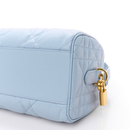 Christian Dior Calfskin Macrocannage Groove 20 Bag Pale Blue 11 of 12