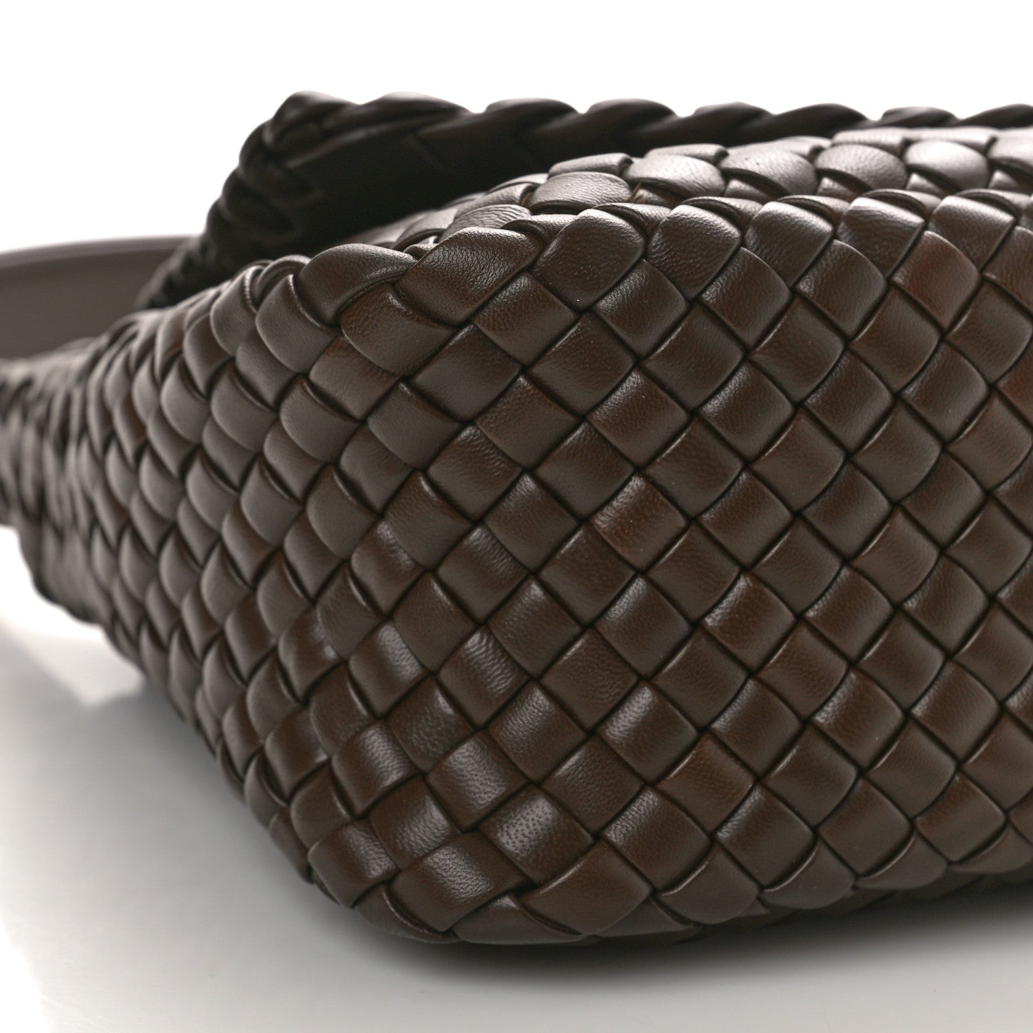 Bottega Veneta Nappa Intreccicio Padded Small Cobble Shoulder Bag Light Brown 9 of 10