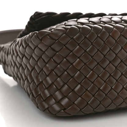 Bottega Veneta Nappa Intreccicio Padded Small Cobble Shoulder Bag Light Brown 9 of 10