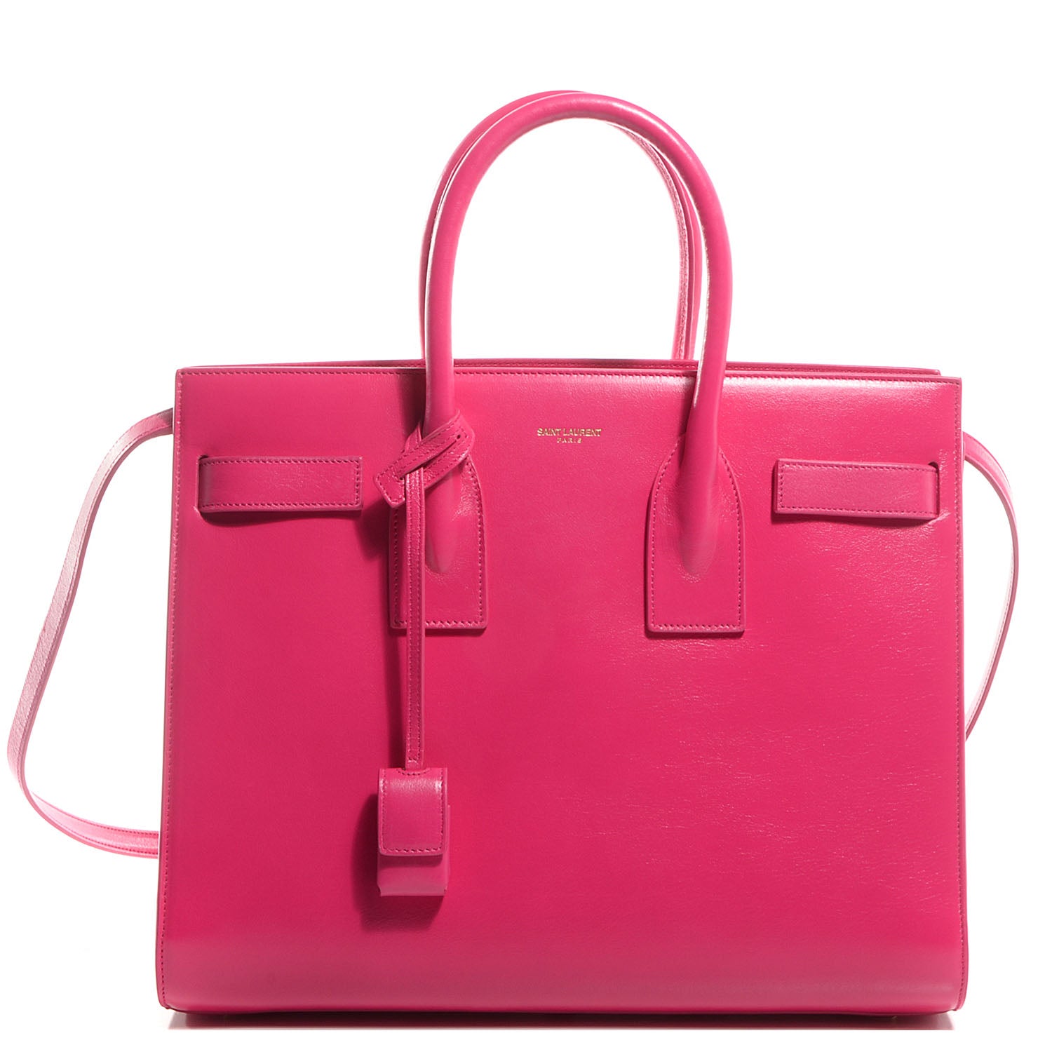 Saint Laurent Calfskin Small Sac De Jour Lipstick Pink 1 of 10
