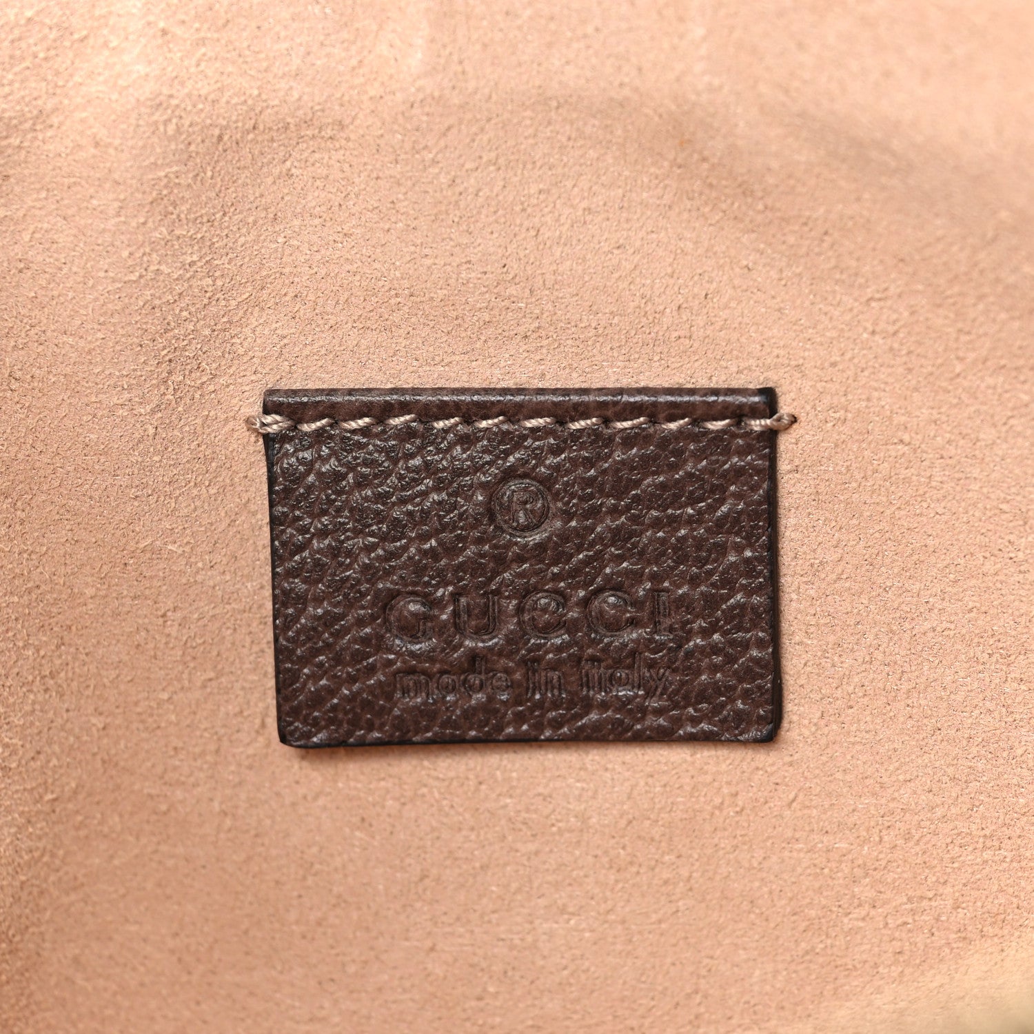 Gucci GG Supreme Monogram Large Ophidia Pouch Clutch Brown 6 of 9
