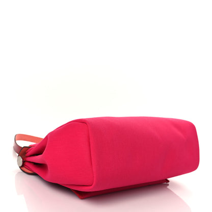 Hermes Military Toile Vache Hunter Herbag Zip PM 31 Rose Mexico Rouge Piment 5 of 12