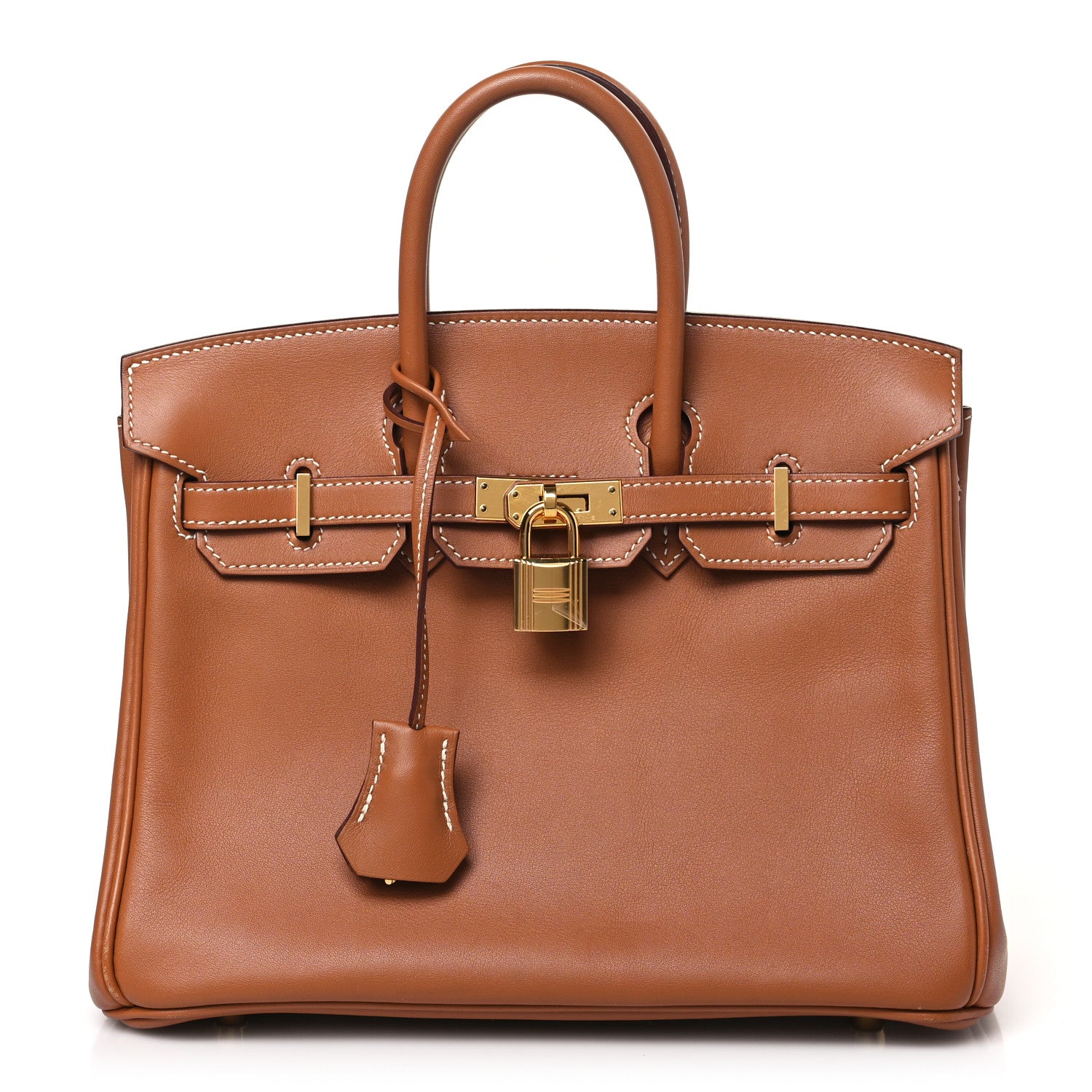 Hermes Swift Birkin 25 Gold 1 of 9