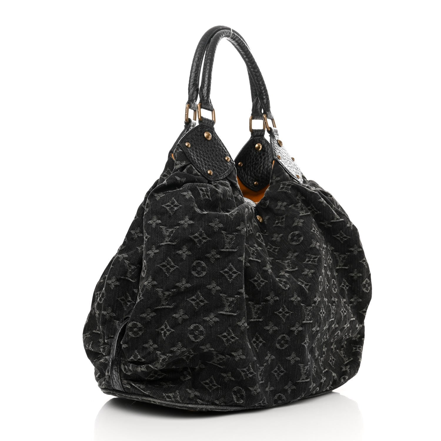 Louis Vuitton Denim Mahina XL Black 3 of 12