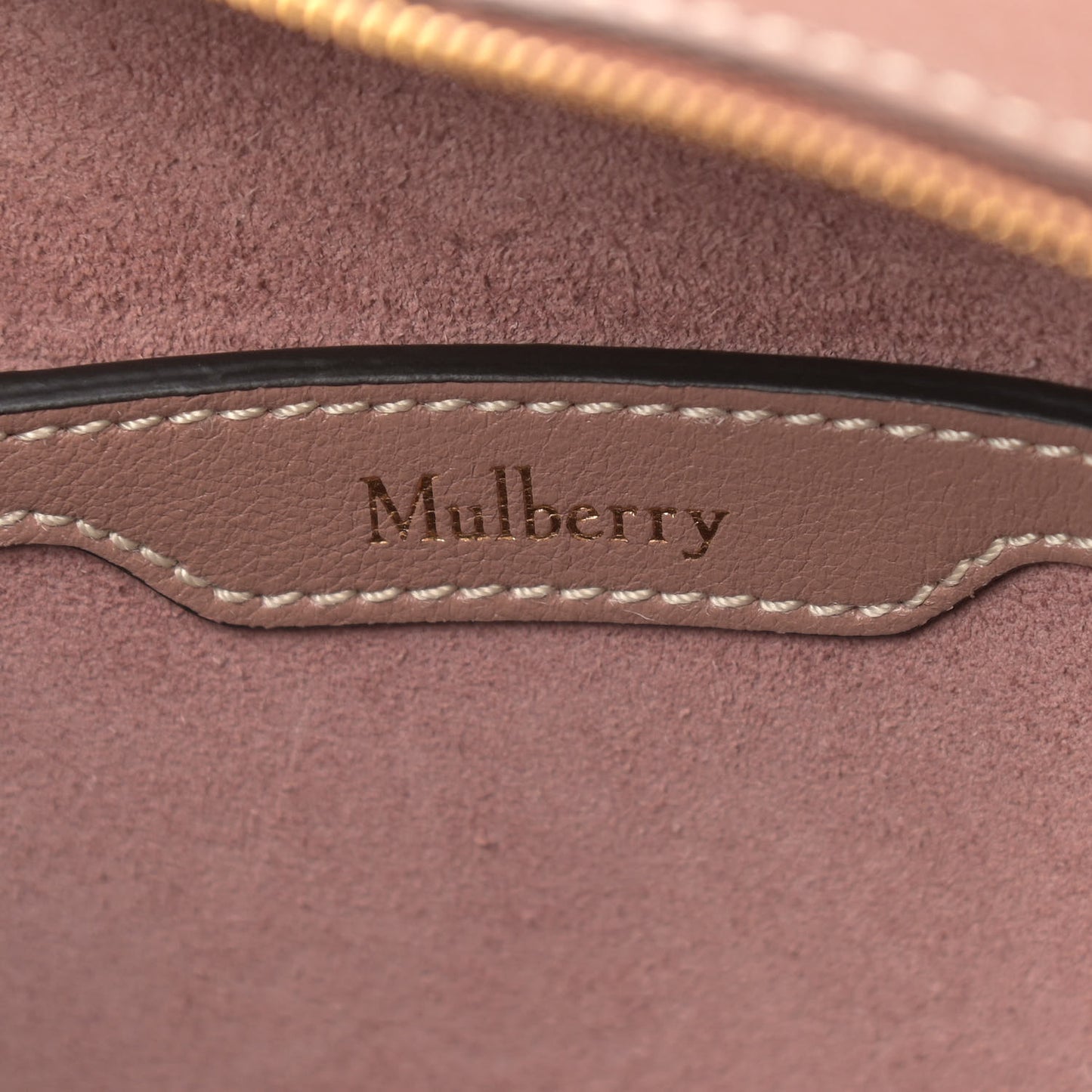 Small Classic Grain Mini Zipped Bayswater Dark Blush
