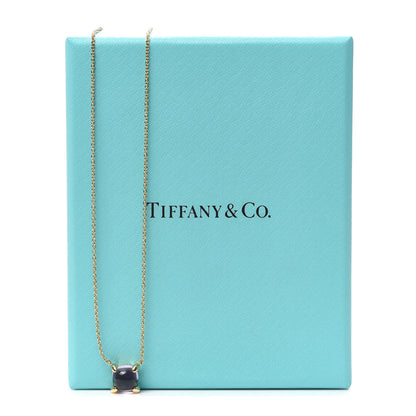 Tiffany 18K Yellow Gold Amethyst Paloma Picasso Sugar Stacks Pendant Necklace 6 of 6