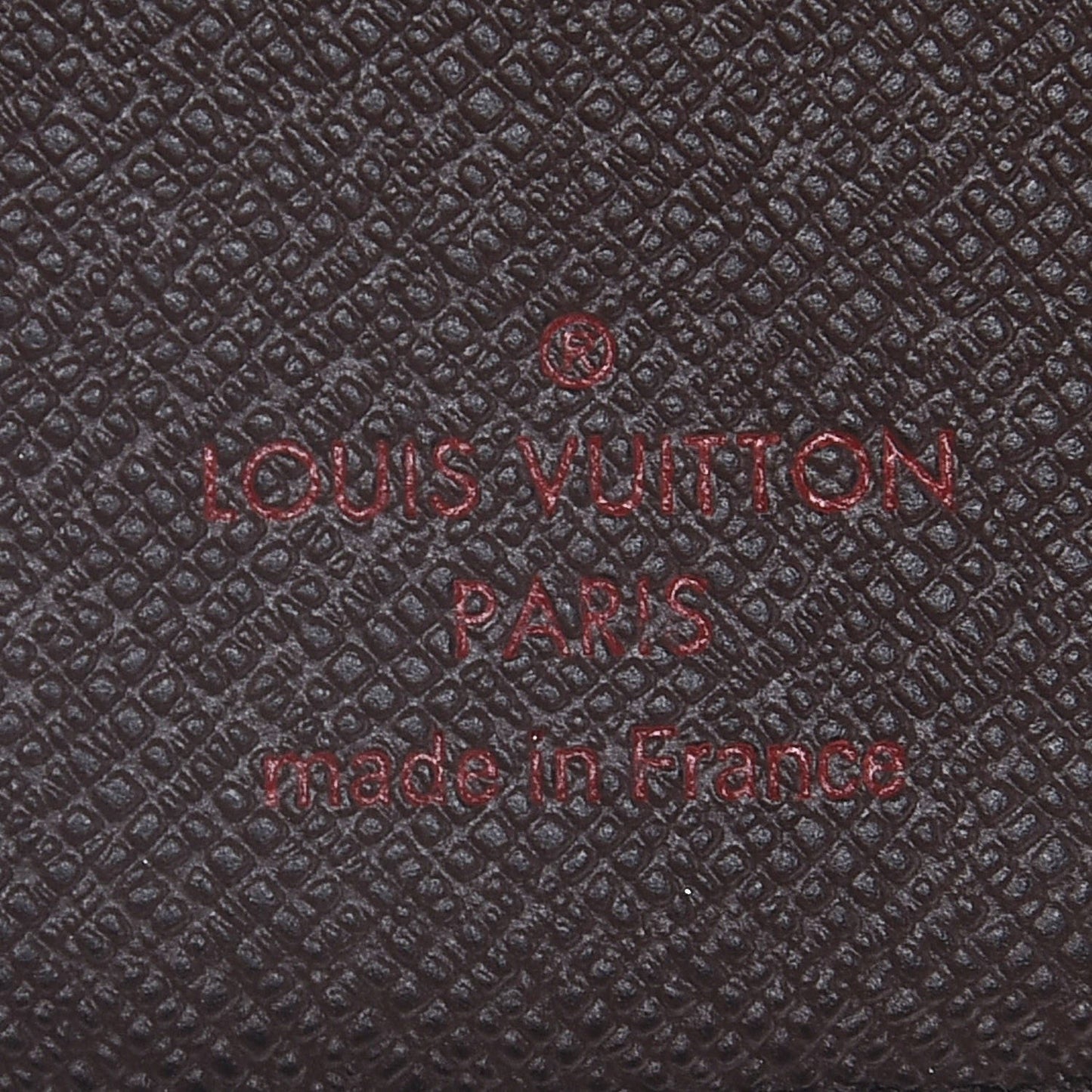 Damier Ebene Small Ring Agenda Cover