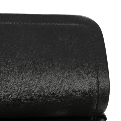 Chanel Lambskin Quilted Medium Double Flap Black 11 of 14