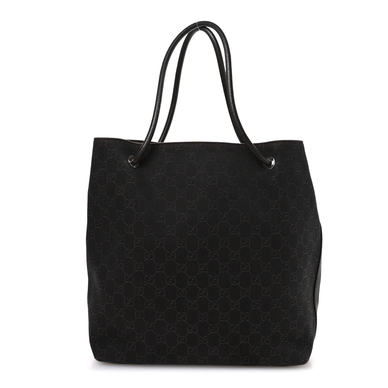 Gucci Canvas Monogram Gifford Shopping Tote Brown 1 of 19