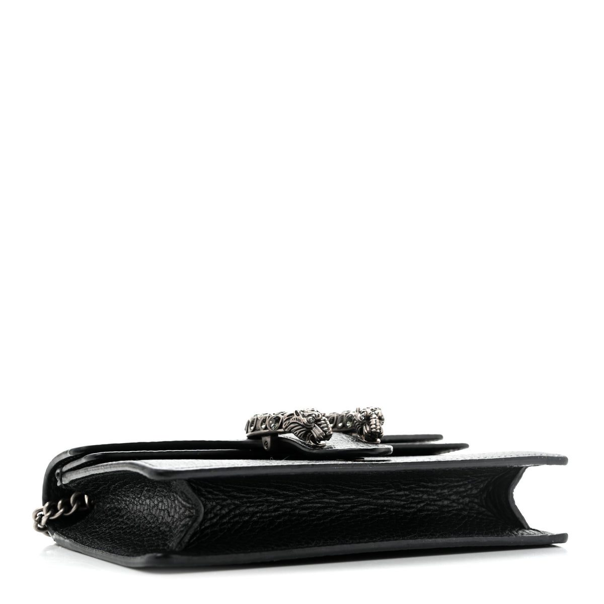 Calfskin Super Mini Dionysus Shoulder Bag Black