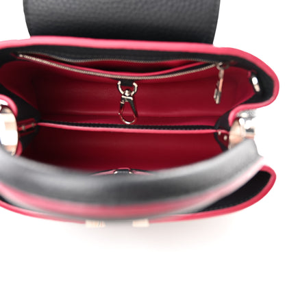 Louis Vuitton Taurillon Capucines BB Cobalt Fuchsia 5 of 11