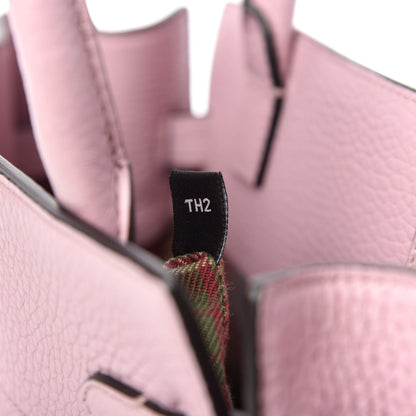 Mulberry Heavy Grain Calfskin Small Belted Bayswater Tote Powder Pink 10 of 11