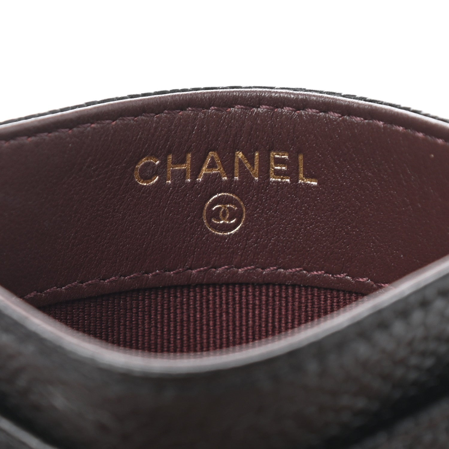 Chanel Caviar Quilted Card Holder Black 7 of 10