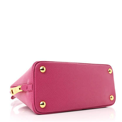 Prada Saffiano Lux Small Promenade Tote Fuxia 4 of 13