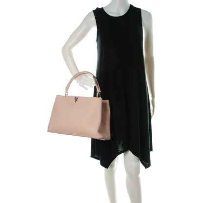 Louis Vuitton Taurillon Capucines PM Petale 2 of 7