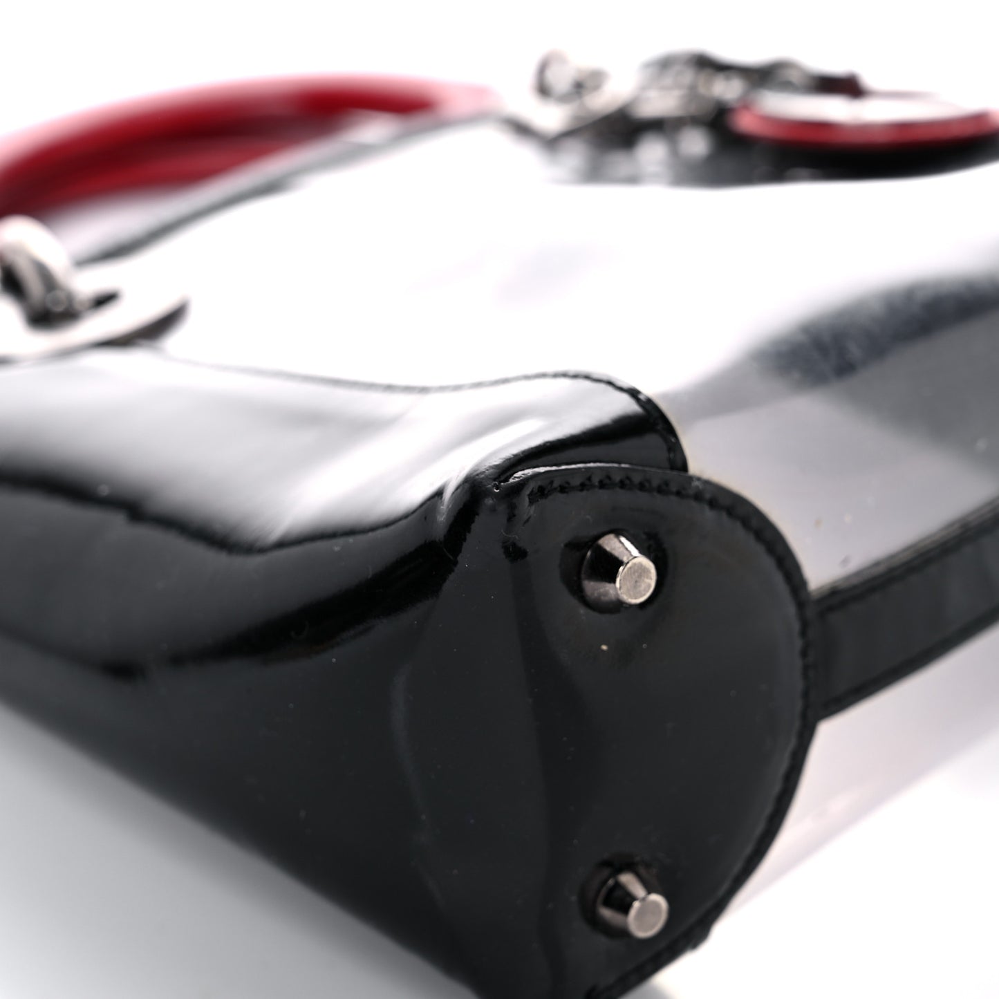PVC Lady Dior Black Red