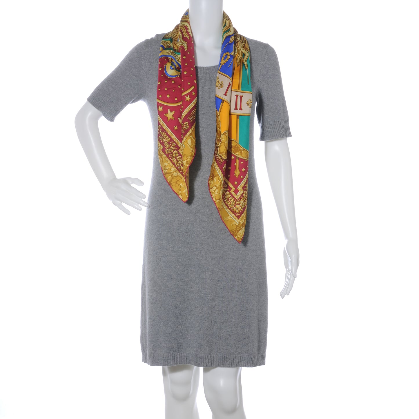 Silk Carpe Diem Scarf 90