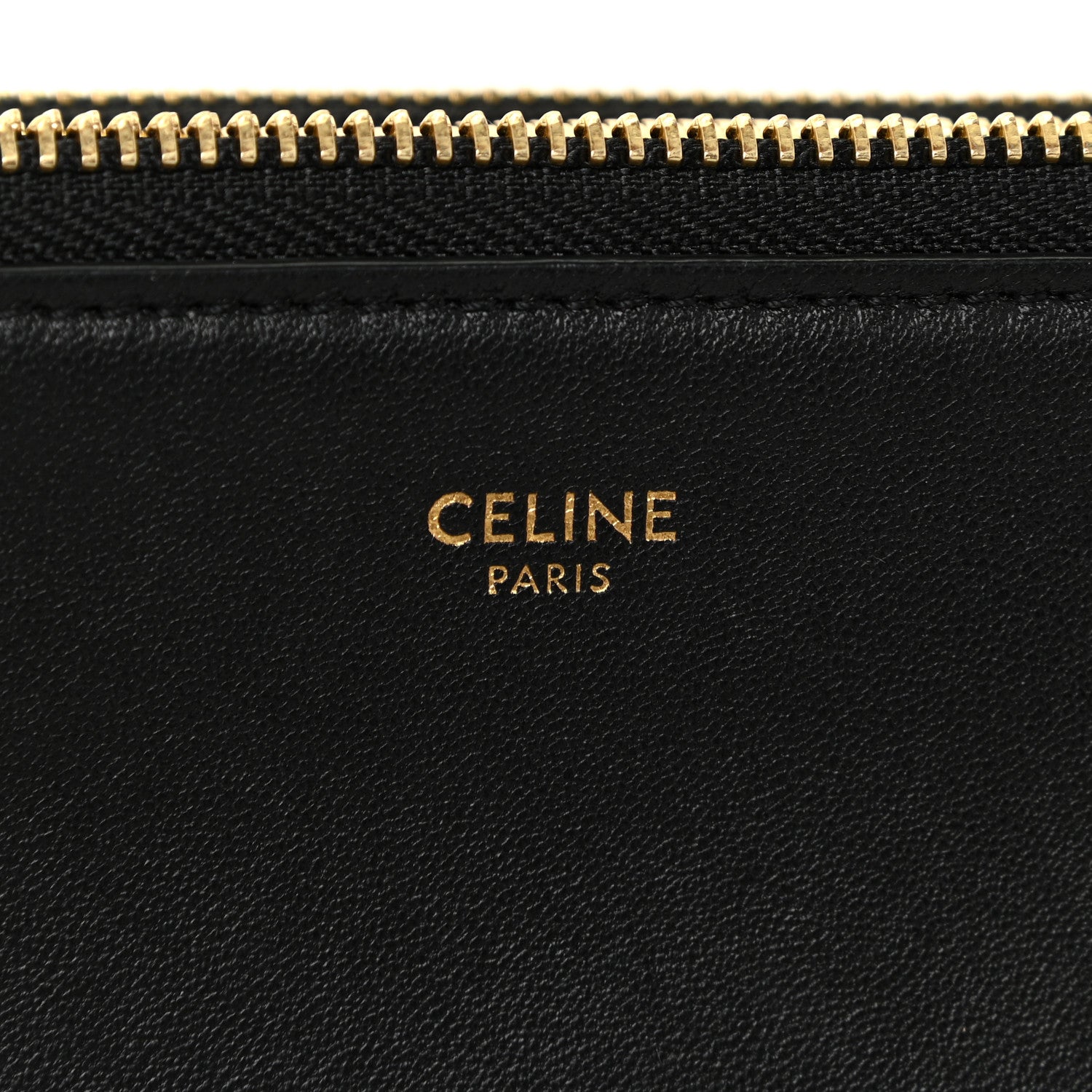 Celine Lambskin Small Trio Crossbody Bag Black 6 of 11