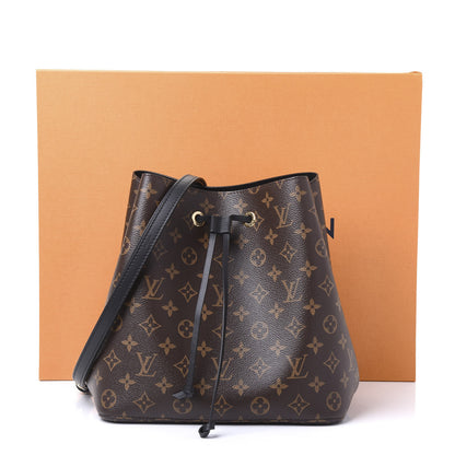 Louis Vuitton Monogram Neonoe MM Black 12 of 12