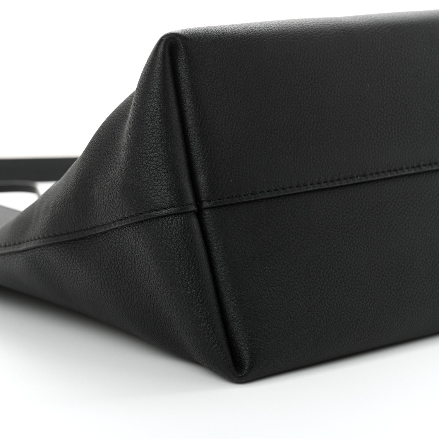 Louis Vuitton Calfskin Lockme Hobo Black 8 of 9