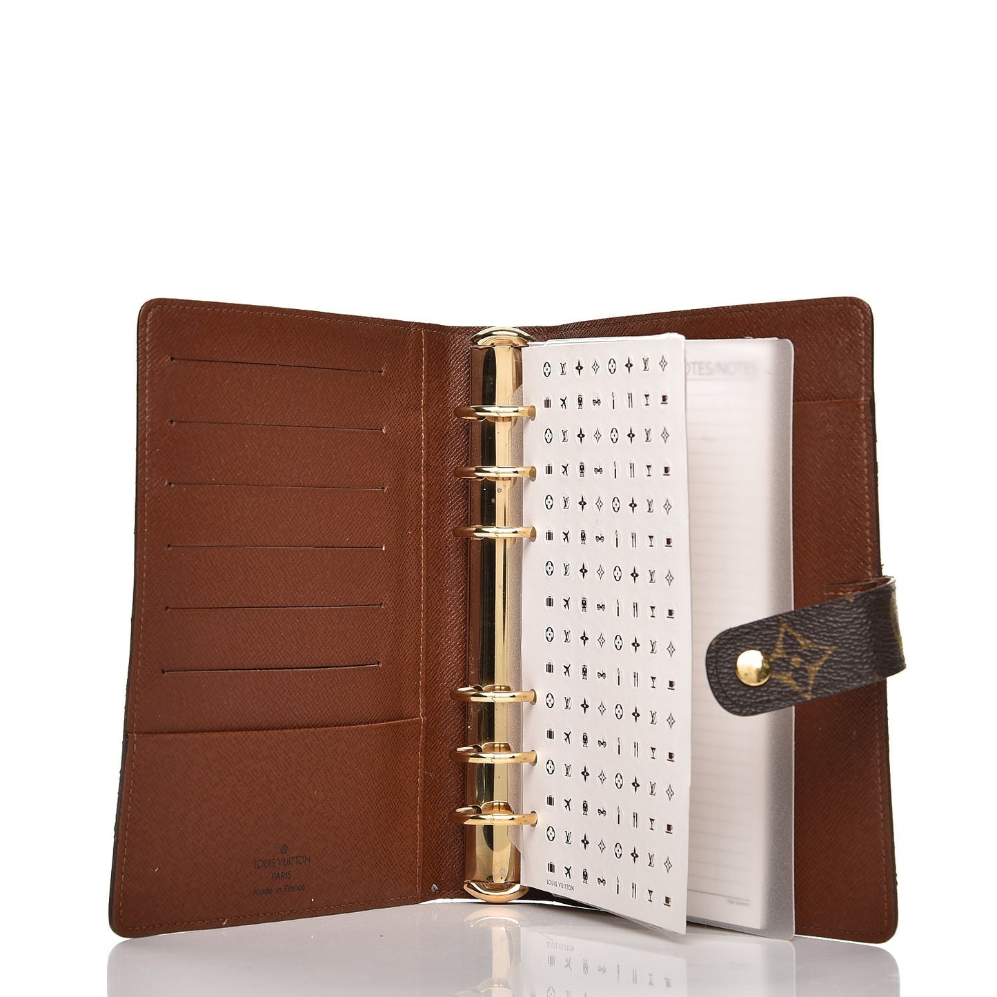 Monogram Medium Ring Agenda Cover