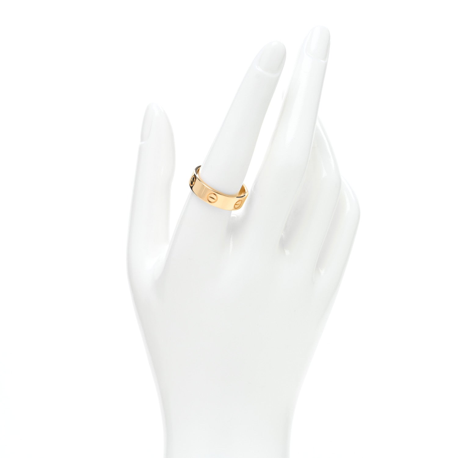 Cartier 18K Yellow Gold 5.5mm LOVE Ring 59 8.75 2 of 4