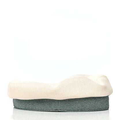 Hermes Toile De Chanvre Cavale Pop Hat 57 Ecru Marine 5 of 6