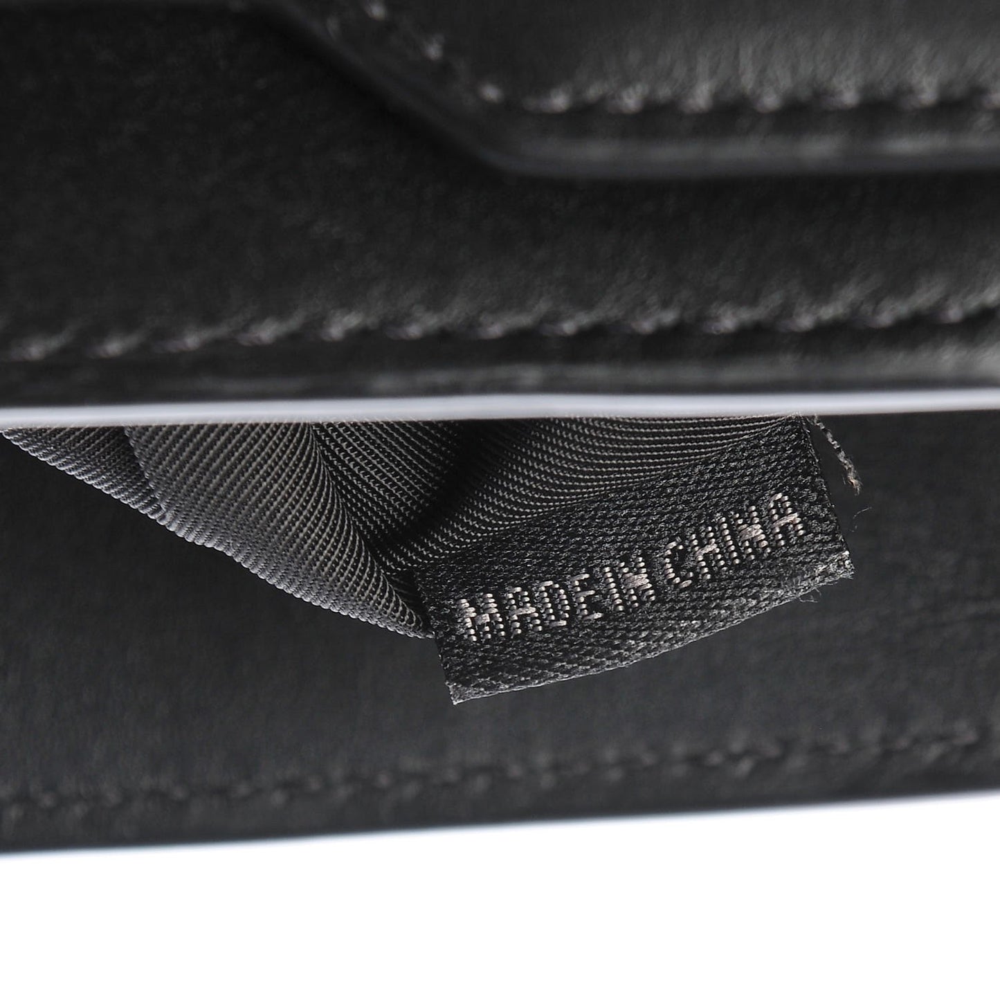 Calfskin Small Lia Sling Black Pale Gold Hardware