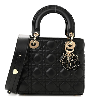 Christian Dior Lambskin Cannage Small My ABCDior Lady Dior Black 1 of 11