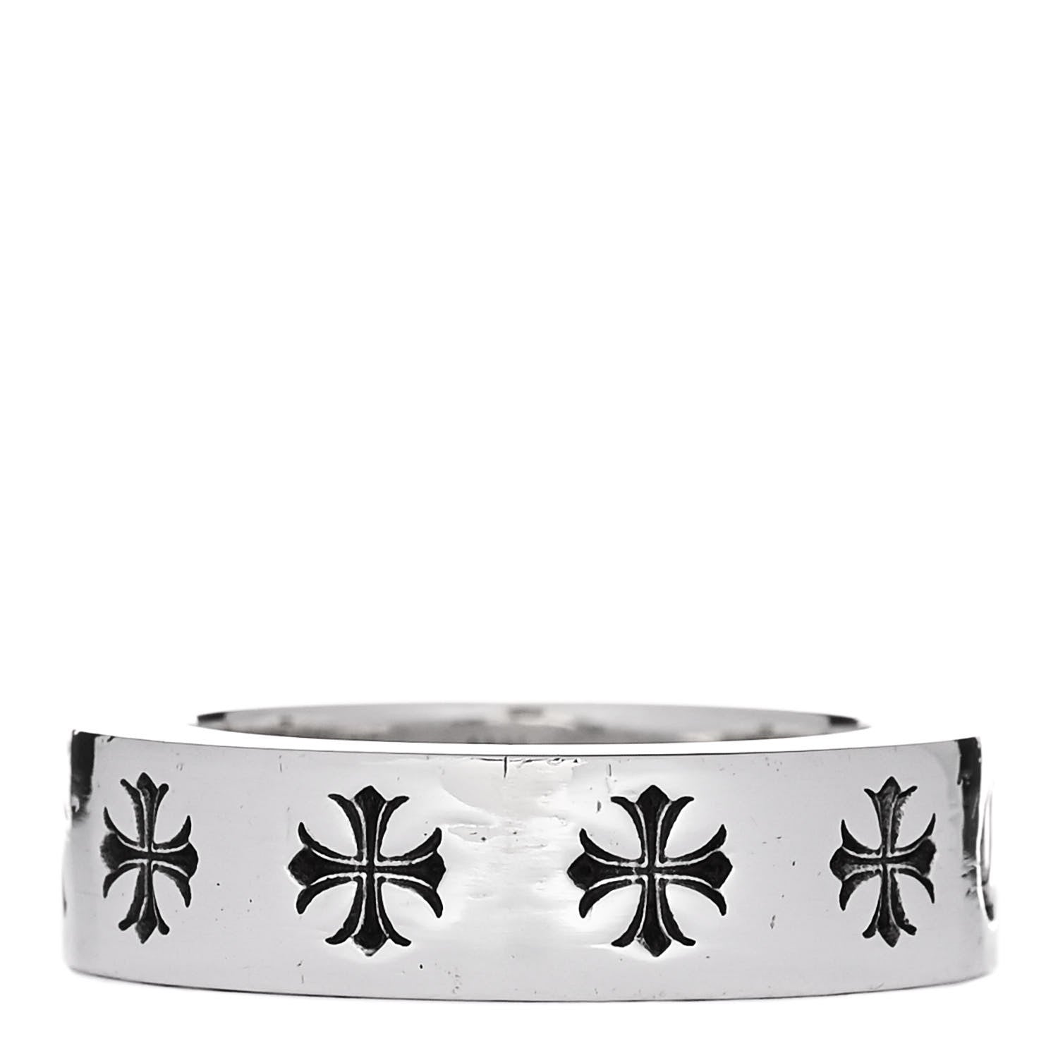 Chrome Hearts Sterling Silver Forever Spacer Ring 52 6 3 of 5