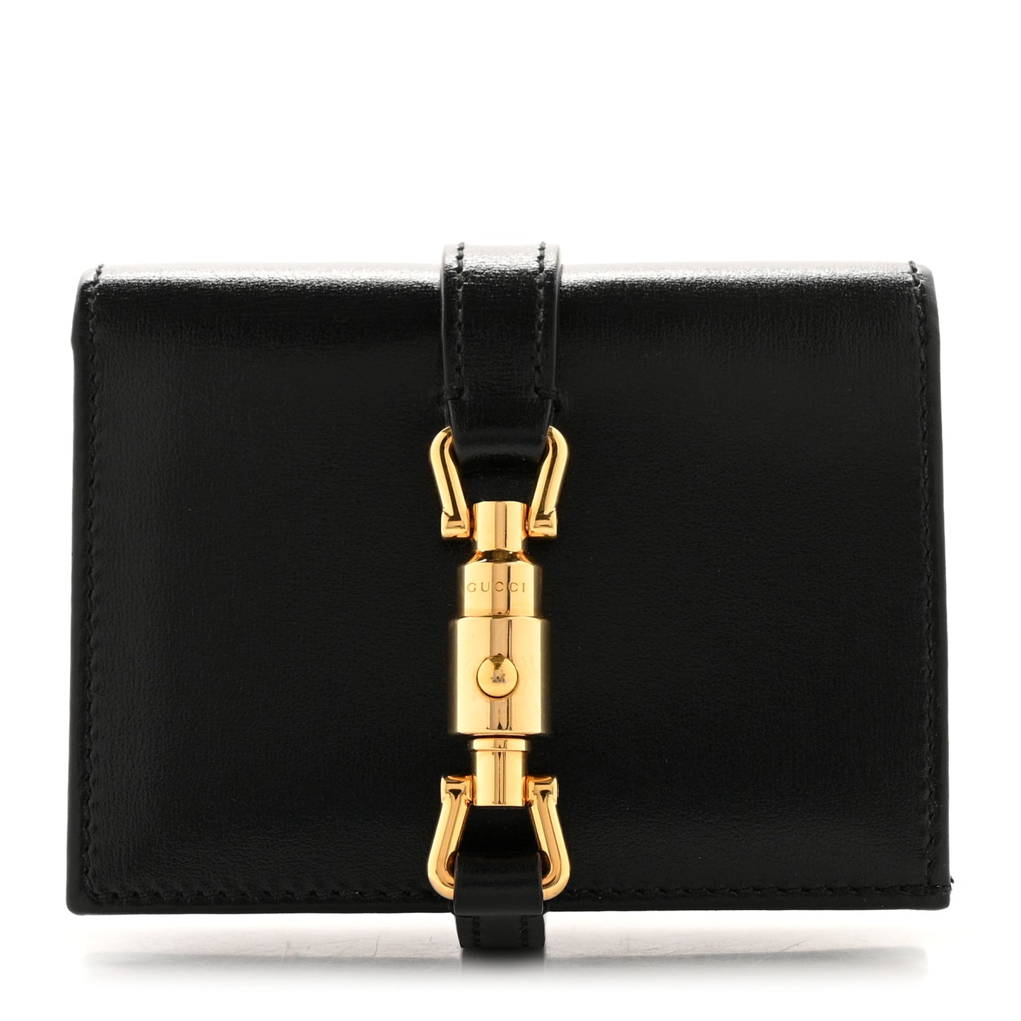 Calfskin Jackie 1961 Card Case Black