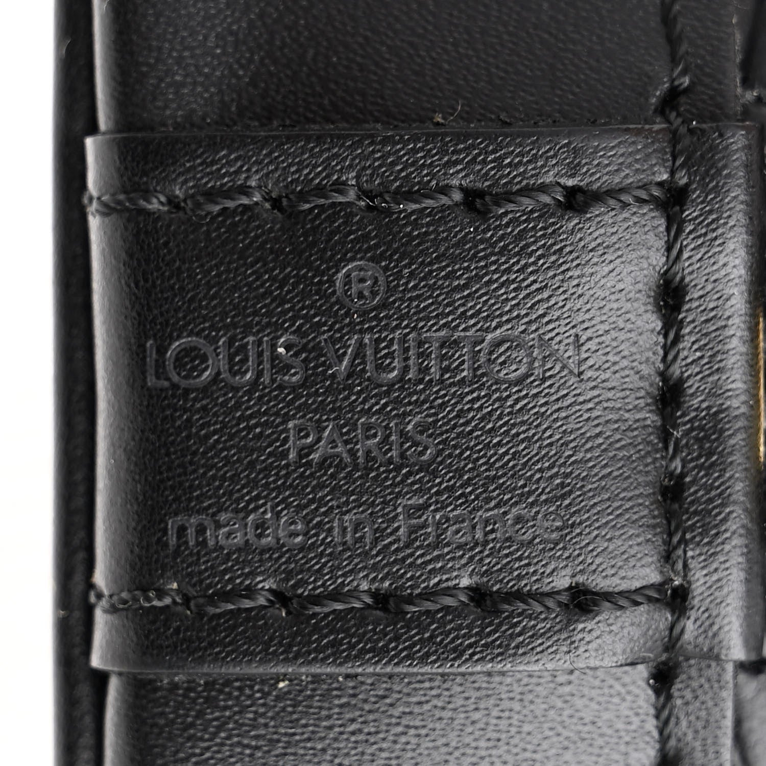 Louis Vuitton Epi Alma PM Black 6 of 11
