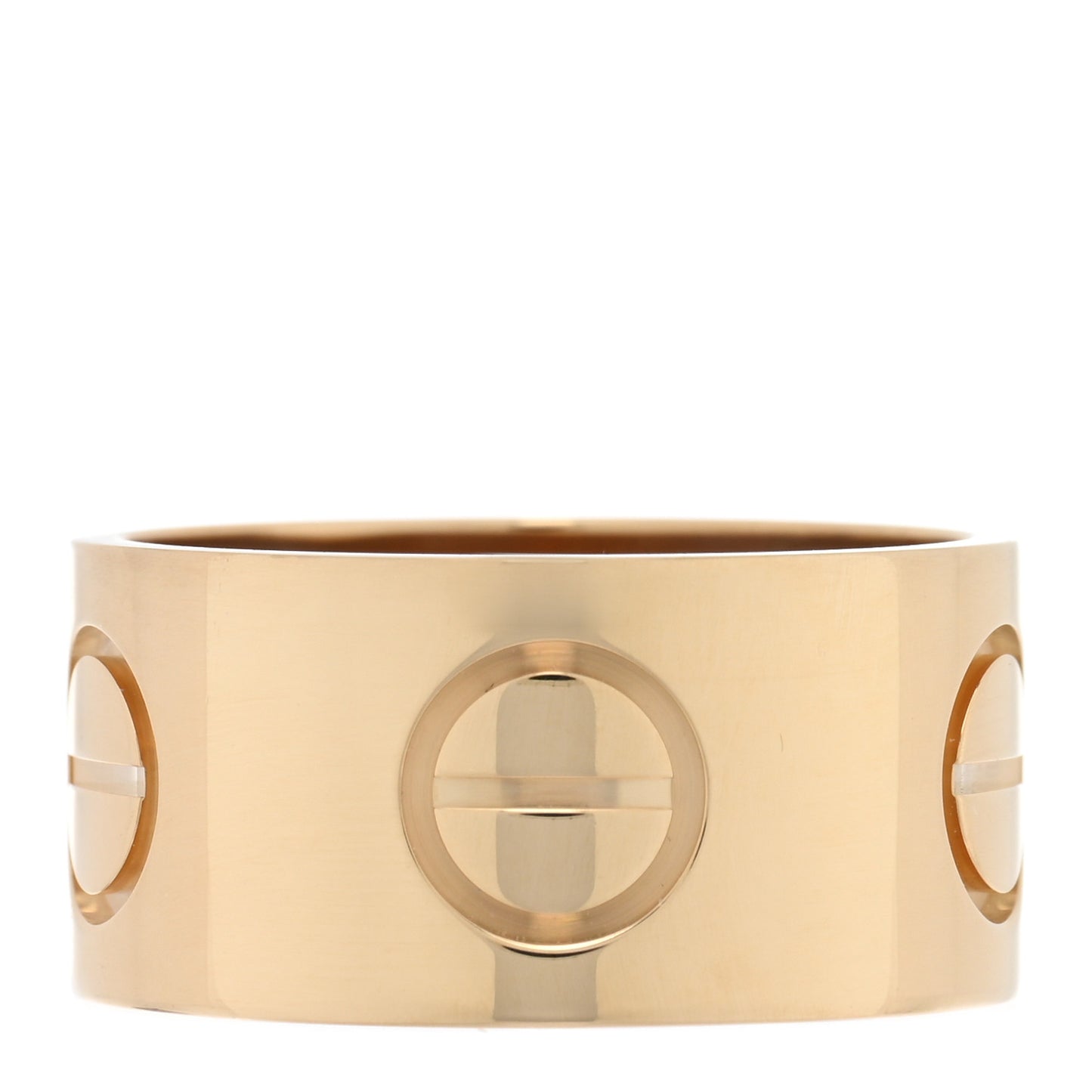 18K Yellow Gold 11mm LOVE Ring 62 10