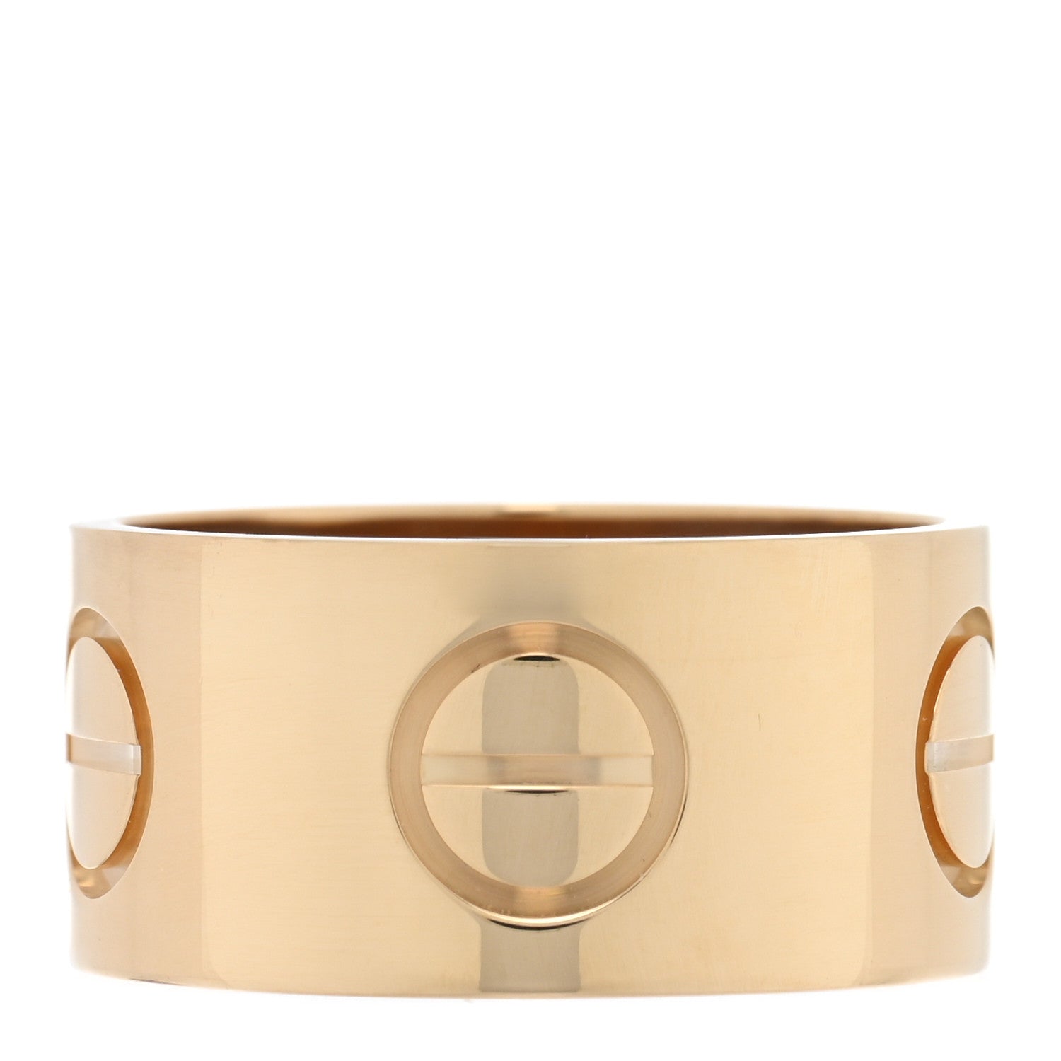 Cartier 18K Yellow Gold 11mm LOVE Ring 62 10 1 of 4