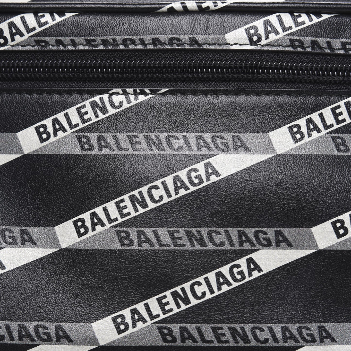 Smooth Calfskin Losange Monogram Explorer Belt Bag Black Grey