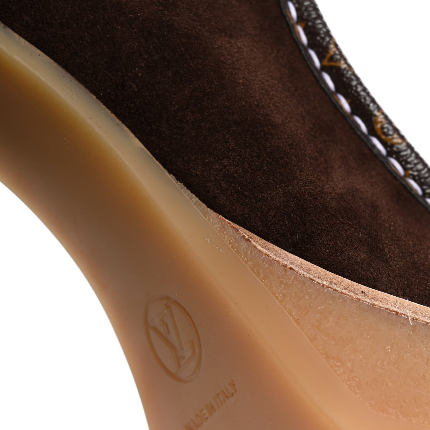 Louis Vuitton Suede Monogram Ankle Boots 40 14 of 16