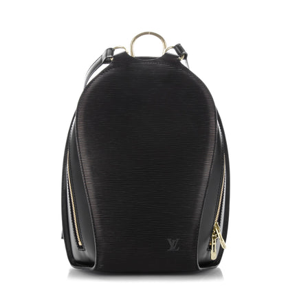 Louis Vuitton Epi Mabillon Backpack Black 1 of 7