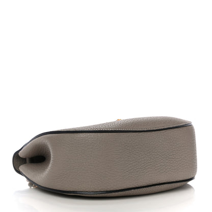 Chloe Grained Lambskin Mini Drew Shoulder Bag Motty Grey 4 of 9