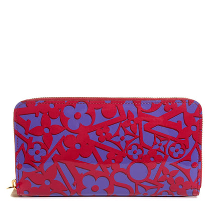 Louis Vuitton Patent Sweet Monogram Zippy Wallet Rose Indien 1 of 8