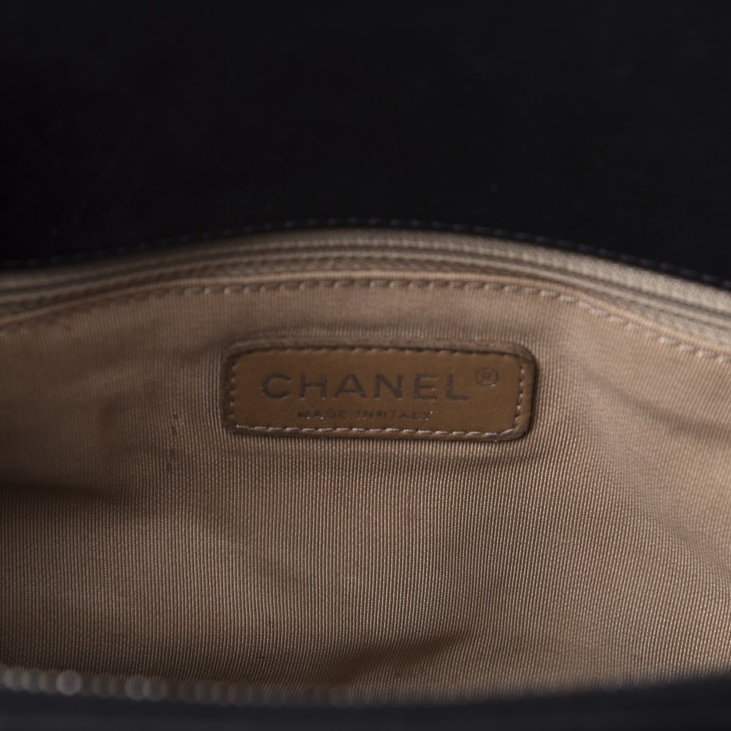 Chanel Caviar Quilted CC Timeless Soft Tote Black 12 of 18