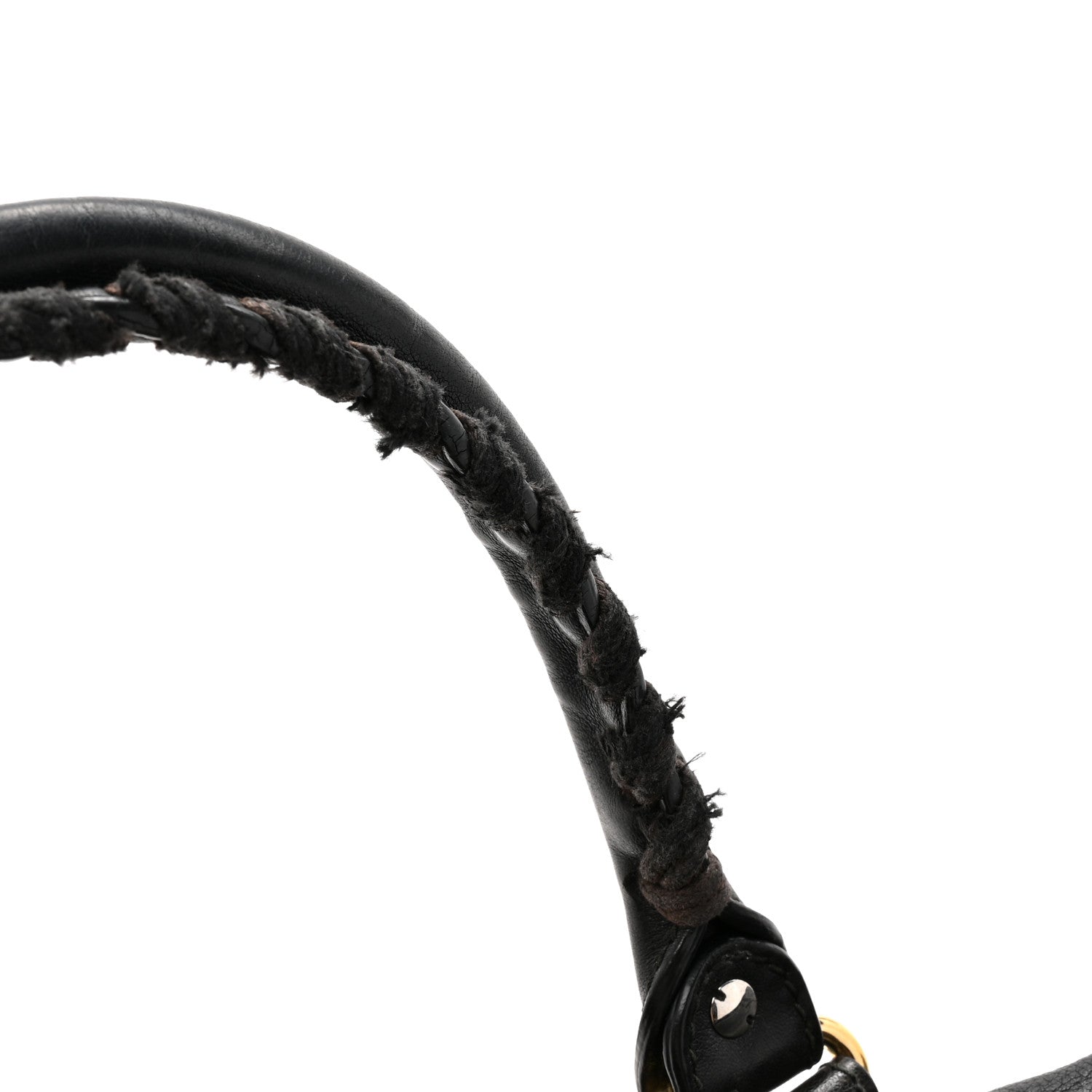 Balenciaga Veau Amp Plate Gold Hardware City Black 14 of 16