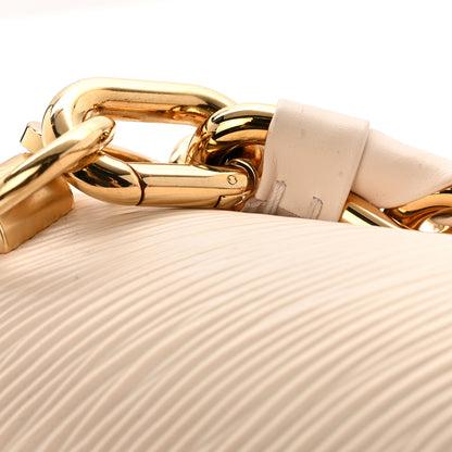Louis Vuitton Epi Twist Braided Chain Shoulder Bag PM Quartz White 11 of 12
