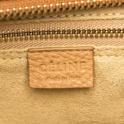 Celine Pebbled Calfskin Mini Luggage Camel 6 of 8